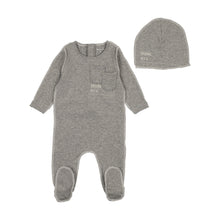 Load image into Gallery viewer, Bee &amp; Dee Sewing Pattern Footie And Beanie - French Grey