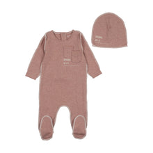 Load image into Gallery viewer, Bee &amp; Dee Sewing Pattern Footie And Beanie - Tea Rose