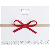 Adora Mini Classic Headband - Red