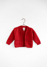 Load image into Gallery viewer, Please Mom Red Knitted Sweater