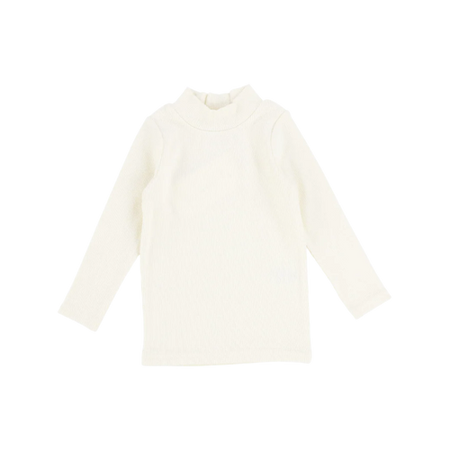 Lil legs Bamboo Mock Neck - Off White