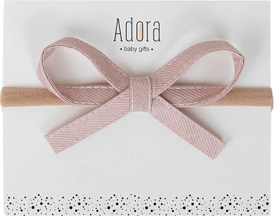 Adora Ribbon Bow Headband - Blossom