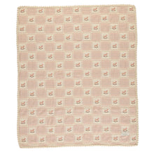 Load image into Gallery viewer, Bebe Organic Rocking Horse Blanket - Mauve Patchwork