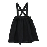 Lil Legs Strap Denim Jumper - Black Denim