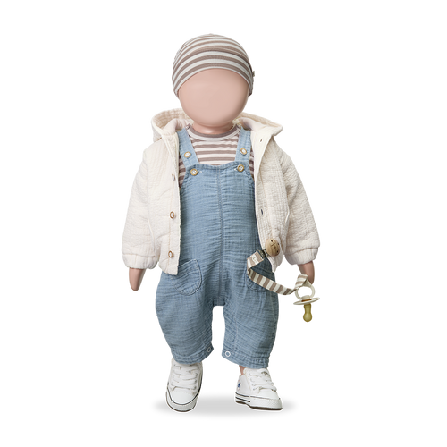 1+ In The Family Sefiros Padded Jacket - Ecru