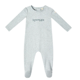 Crew Kids Heathered Romper - Blue