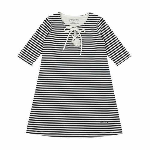Crew Kids Navy Nautical Swim Dress