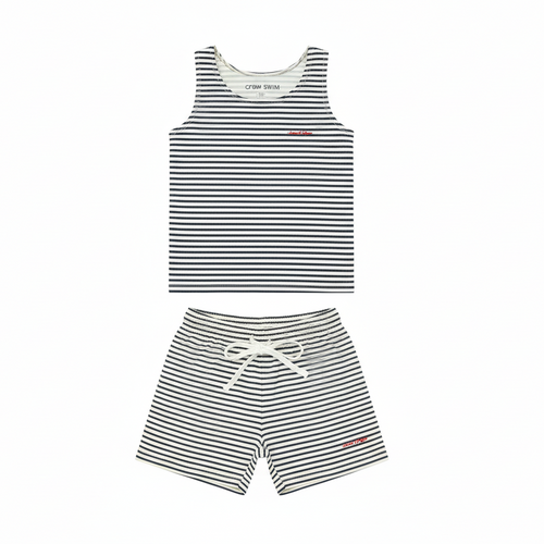 Crew Kids Navy Nautical Boy Swim Set