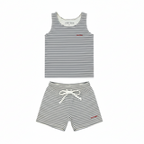 Crew Kids Navy Nautical Boy Swim Set