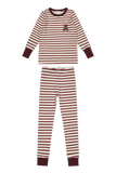 Crew Lounge Teddy Lounge Set - Maroon