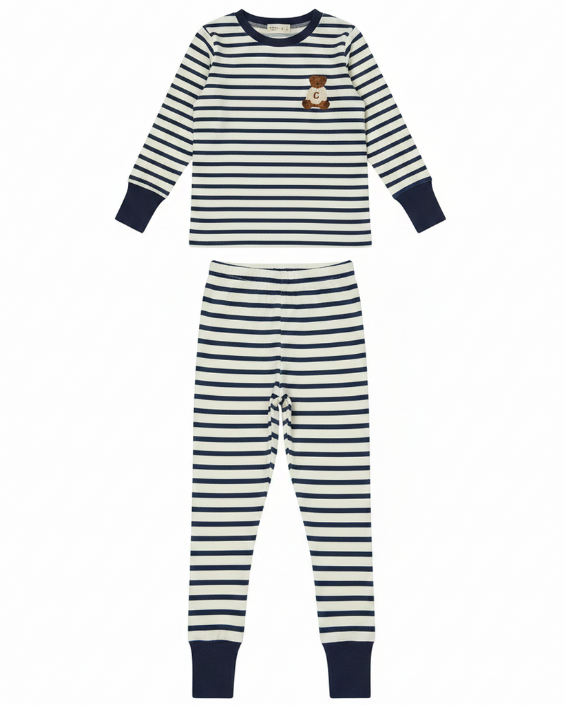 Crew Lounge Teddy Lounge Set - Navy
