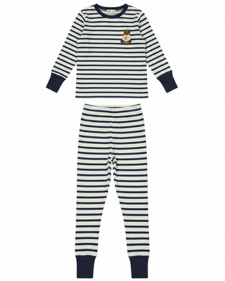 Crew Lounge Teddy Lounge Set - Navy