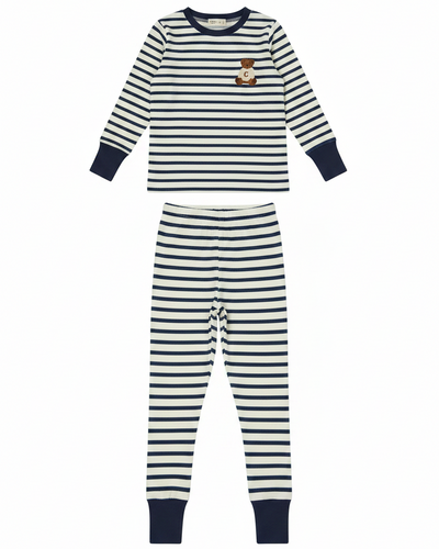 Crew Lounge Teddy Lounge Set - Navy