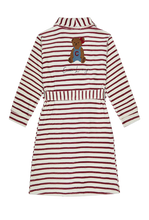 Load image into Gallery viewer, Crew Lounge Teddy Lounge Robe - Maroon