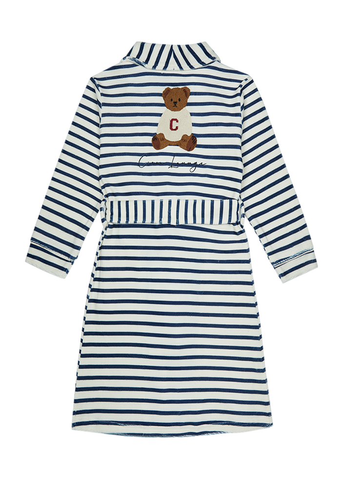 Crew Lounge Teddy Lounge Robe - Navy