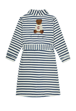 Load image into Gallery viewer, Crew Lounge Teddy Lounge Robe - Navy