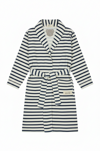 Crew Lounge Teddy Lounge Robe - Navy