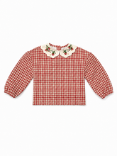 Load image into Gallery viewer, Madeline Girls Gingham Sweatshirt