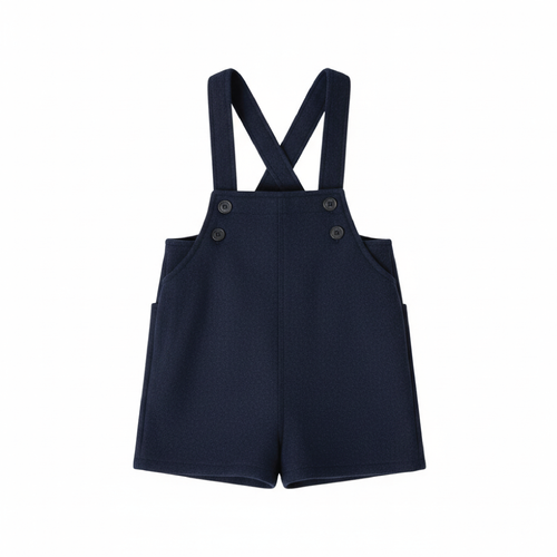 Bopop Navy Overalls