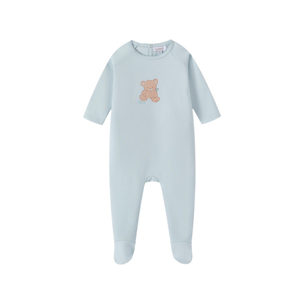 Oubon Boys Teddy Bear Footie
