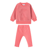 Oubon Coral Doll Sweat Set
