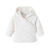 Oubon Girls Tulip Print Wrap Jacket