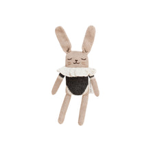 Load image into Gallery viewer, Main Sauvage Bunny Knit Toy - Black Bodysuit