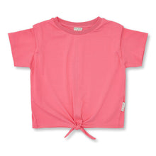 Load image into Gallery viewer, Petit Blush Knotted T-shirt - Pink Lemonade