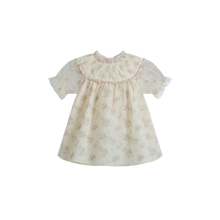 Load image into Gallery viewer, Cera Una Volta Marisol Baby Dress - Cream Flower