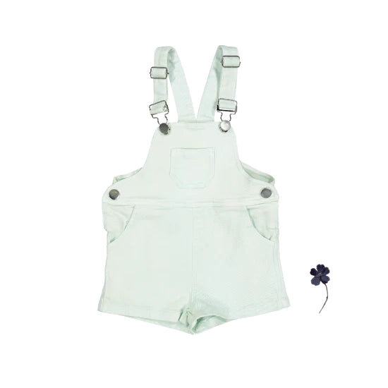 Lovely Littles Denim Short Overalls - Darya Sea