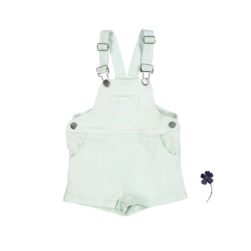 Lovely Littles Denim Short Overalls - Darya Sea
