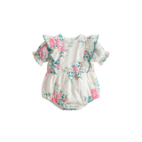 Cera Una Volta Nina Romper - Pink Roses