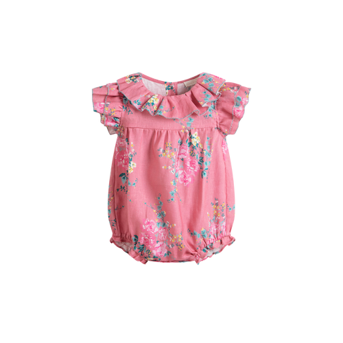 Cera Una Volta Roberta Romper - Pink Flowers