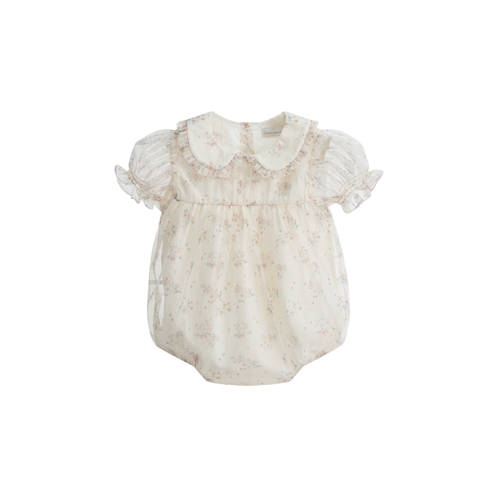Cera Una Volta Vienna Romper - Cream Flower