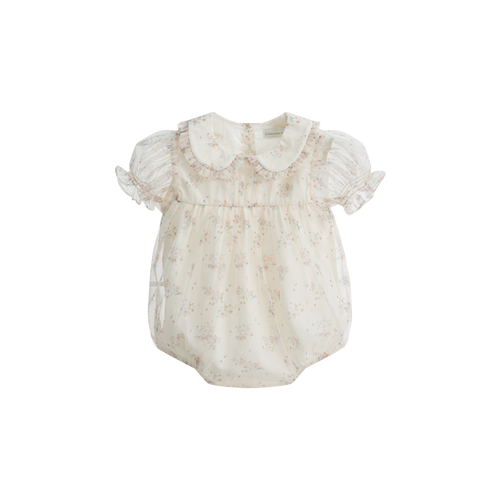 Cera Una Volta Vienna Romper - Cream Flower