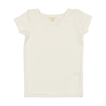 Load image into Gallery viewer, Lil Legs Bamboo Tee Short Sleeve - Winter White