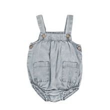 Load image into Gallery viewer, Lil Legs - Boys Romper - Blue Wash