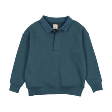 Load image into Gallery viewer, Lil Legs Sweatshirt Polo - Blue