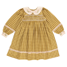 Load image into Gallery viewer, Bebe Organic Saphira Dress - Nostalgic Green