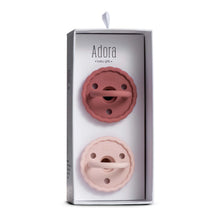 Load image into Gallery viewer, Adora Scalloped Rosewood - Blush Pacifier