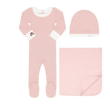 Little Parni Girls Baby Layette Set (K549) - Pink