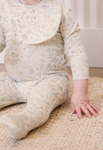 Kipp Baby Sprout Footie - Blue