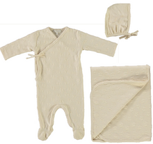 Load image into Gallery viewer, Bebe Organic Fleury Wrap 3PC Set - Natural