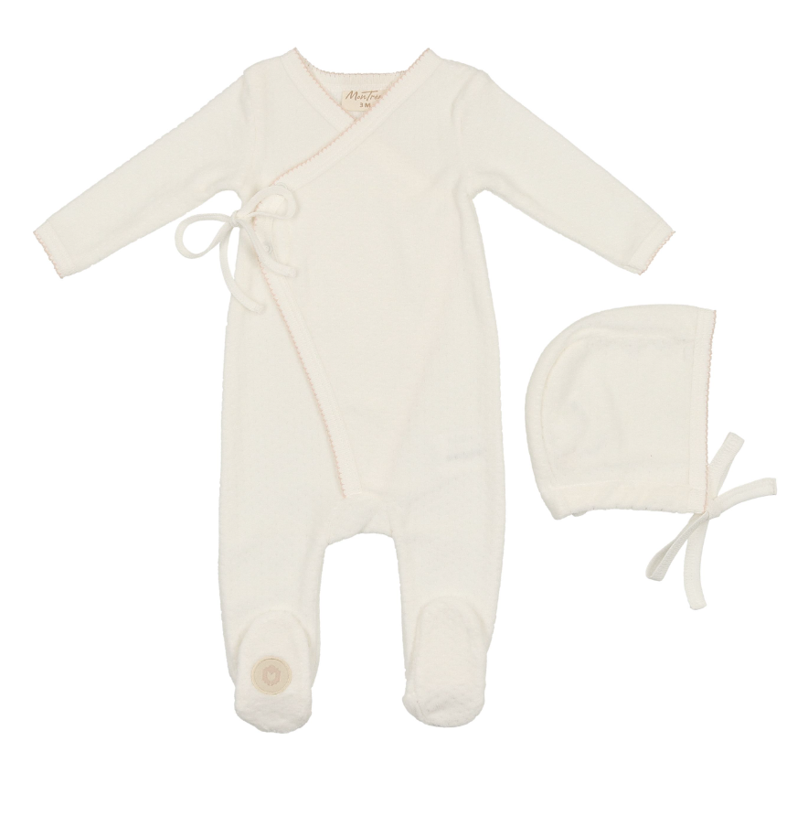 Noah Wrap Footie and Bonnet main image 1