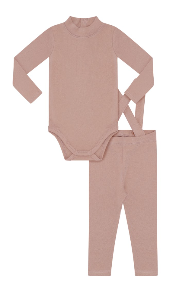 Little Parni Baby Overall Set K478 - Pink