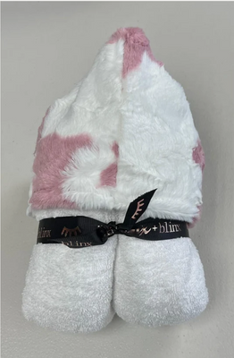Winx & Blinx Spot Rose Hooded Towel