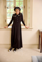 Load image into Gallery viewer, Little Parni Teen Maxi And Cardigan Set (K693) - Black