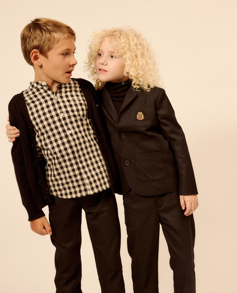 Little Parni Boys Pants (K676) - Black