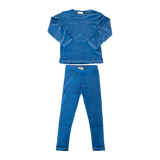 Crew Velour Set - Blue