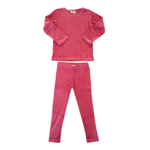 Load image into Gallery viewer, Crew Velour Set - Pink